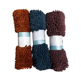 Tappeto da bagno con riccioli in morbida microfibra 60x120 Paffutello Fancy Home 